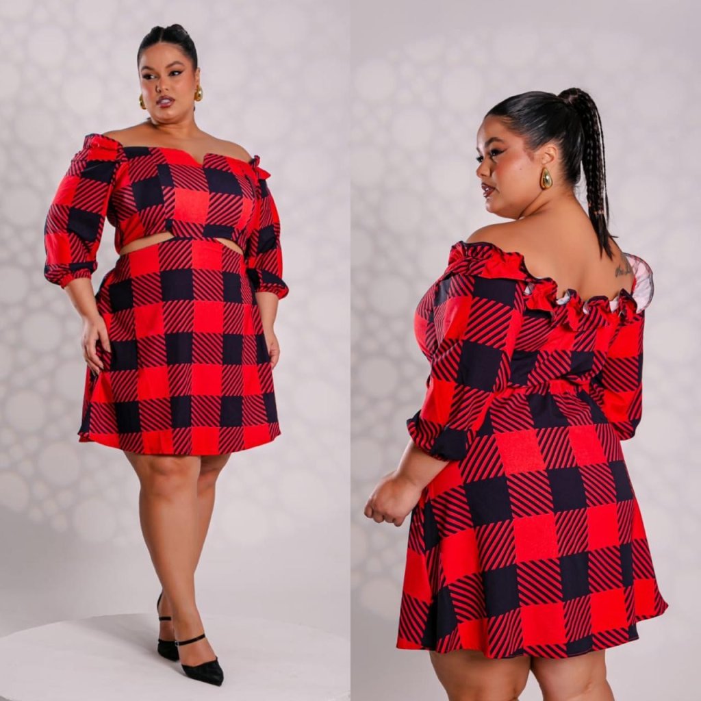 Vestido abertura lateral. Ref: 1584