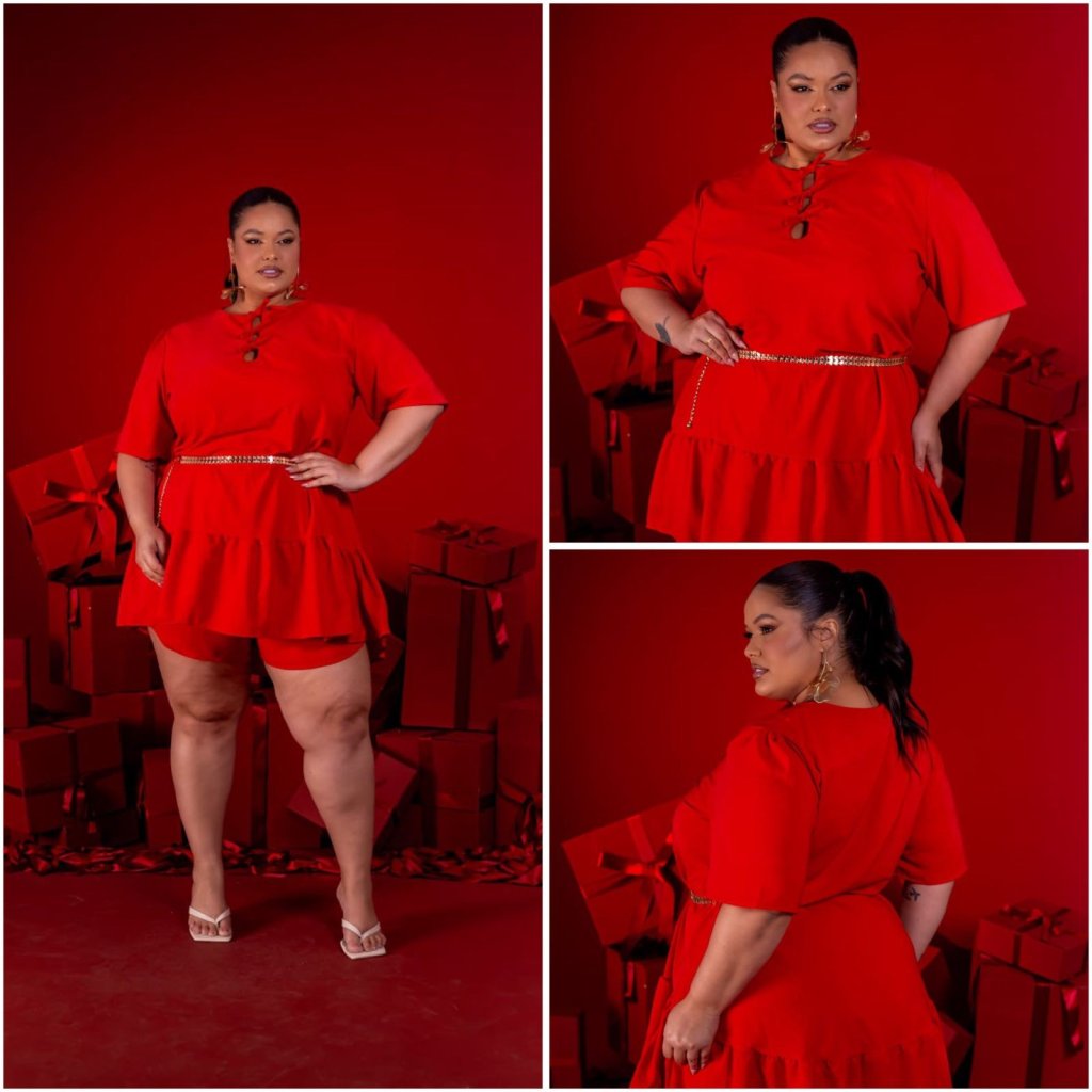 Conjunto de short com blusa grande. Ref: 1954