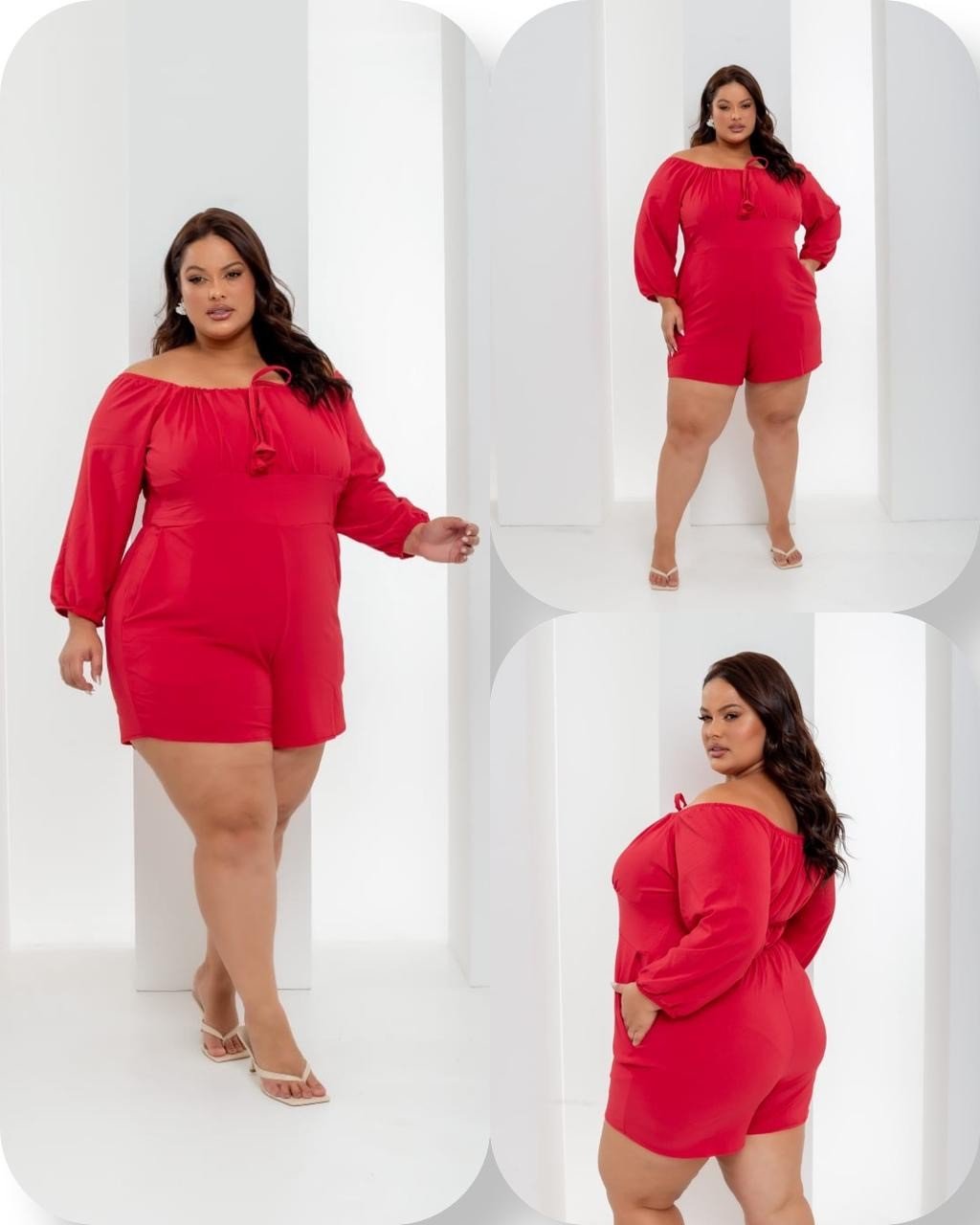 Macaquinho manga longa ref 1976