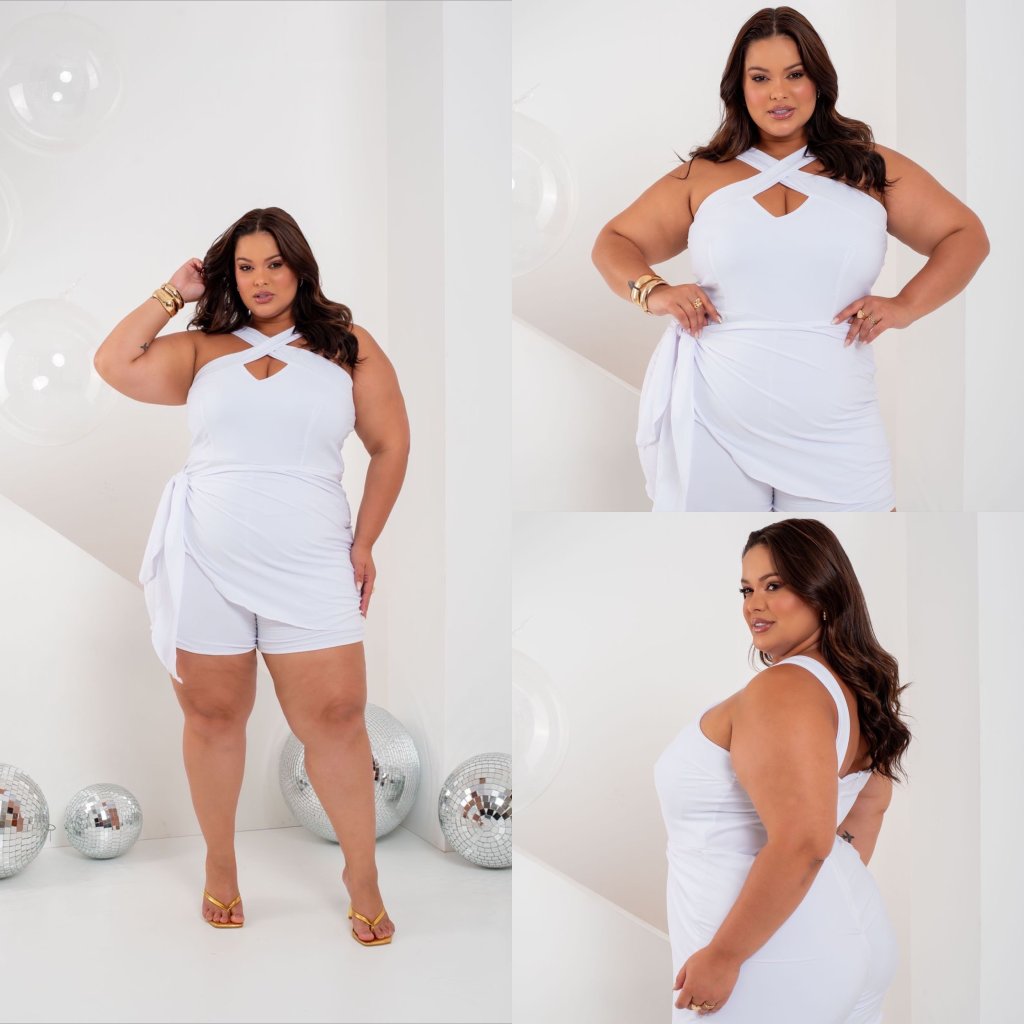 Macaquinho X+ laço ref2038