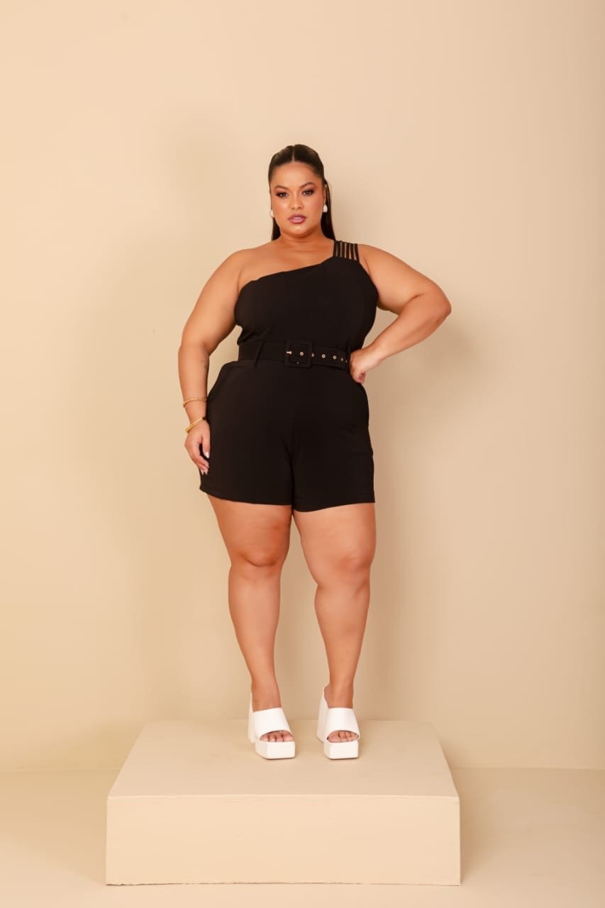 Macaquinho três alças. Ref: 1472