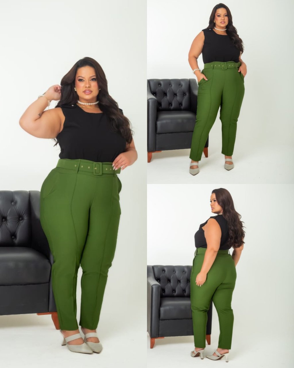 Conjunto de calça PLUSSIZE 48/50