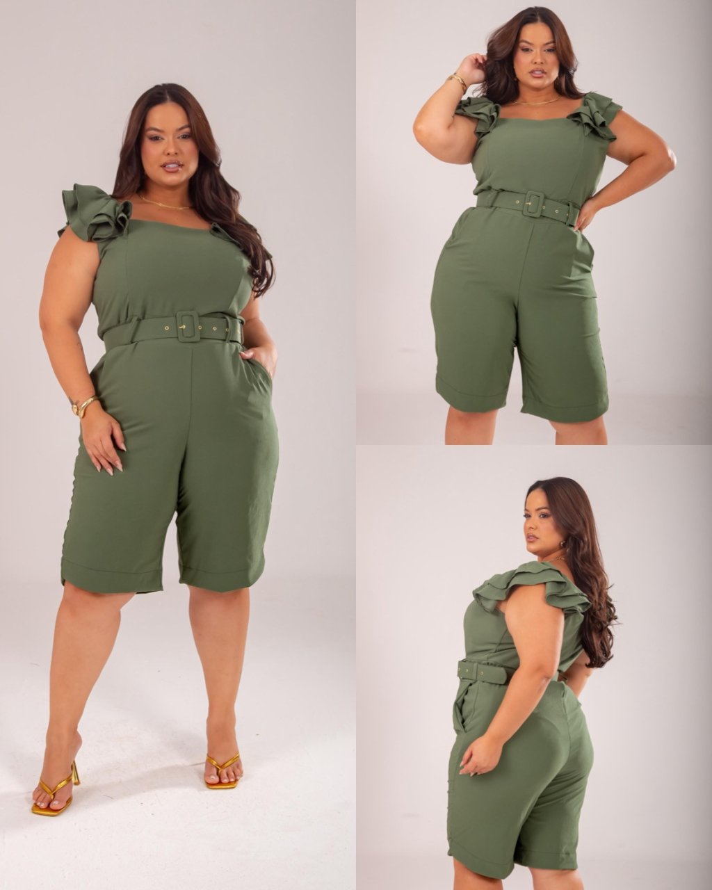 Macacão panta PLUSSIZE 48/50