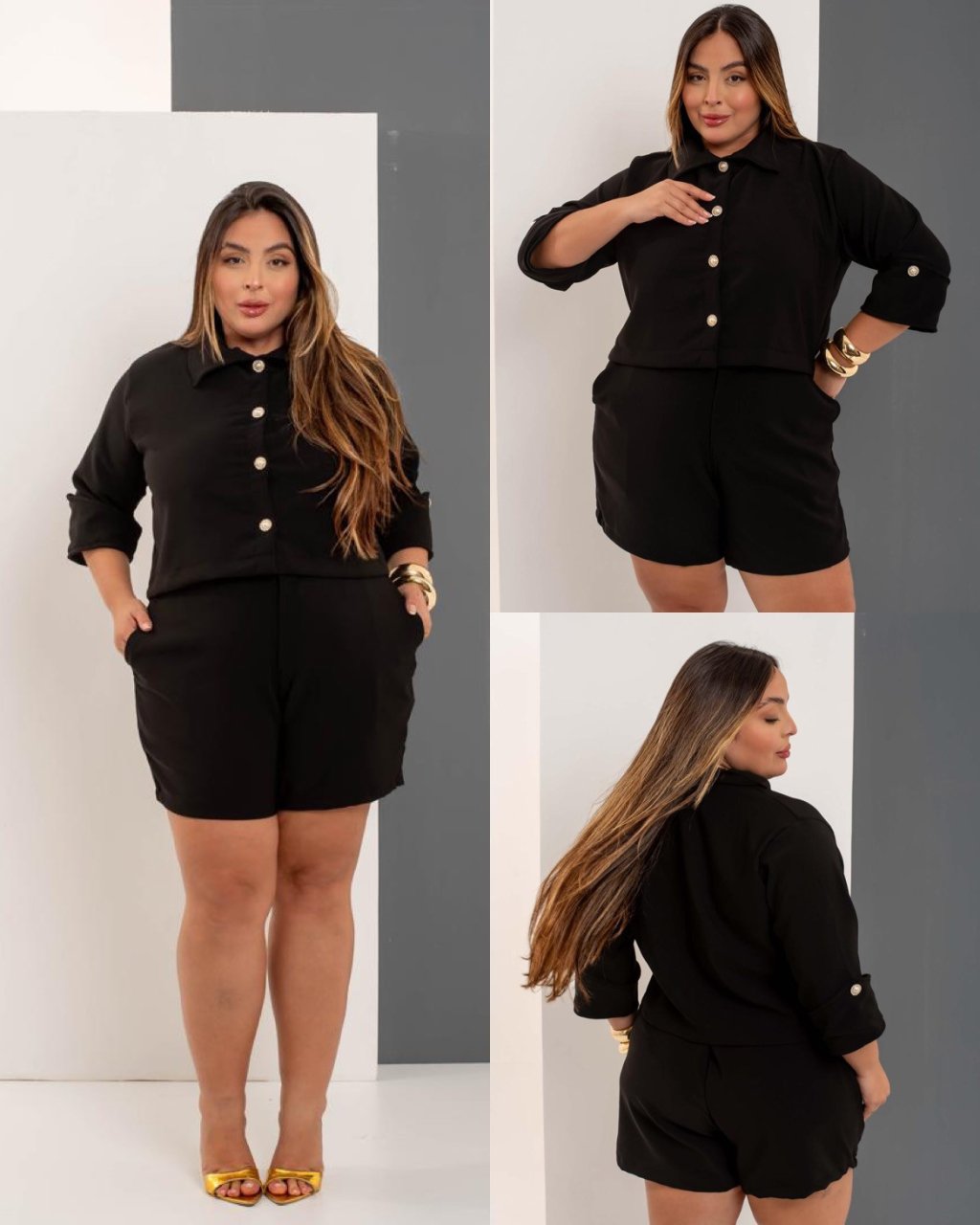 Conjunto short MIDSIZE 44/46