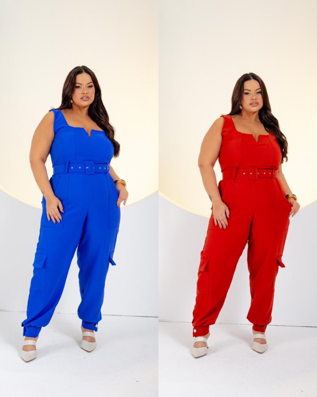 Macacão longo PLUSSIZE 48/50