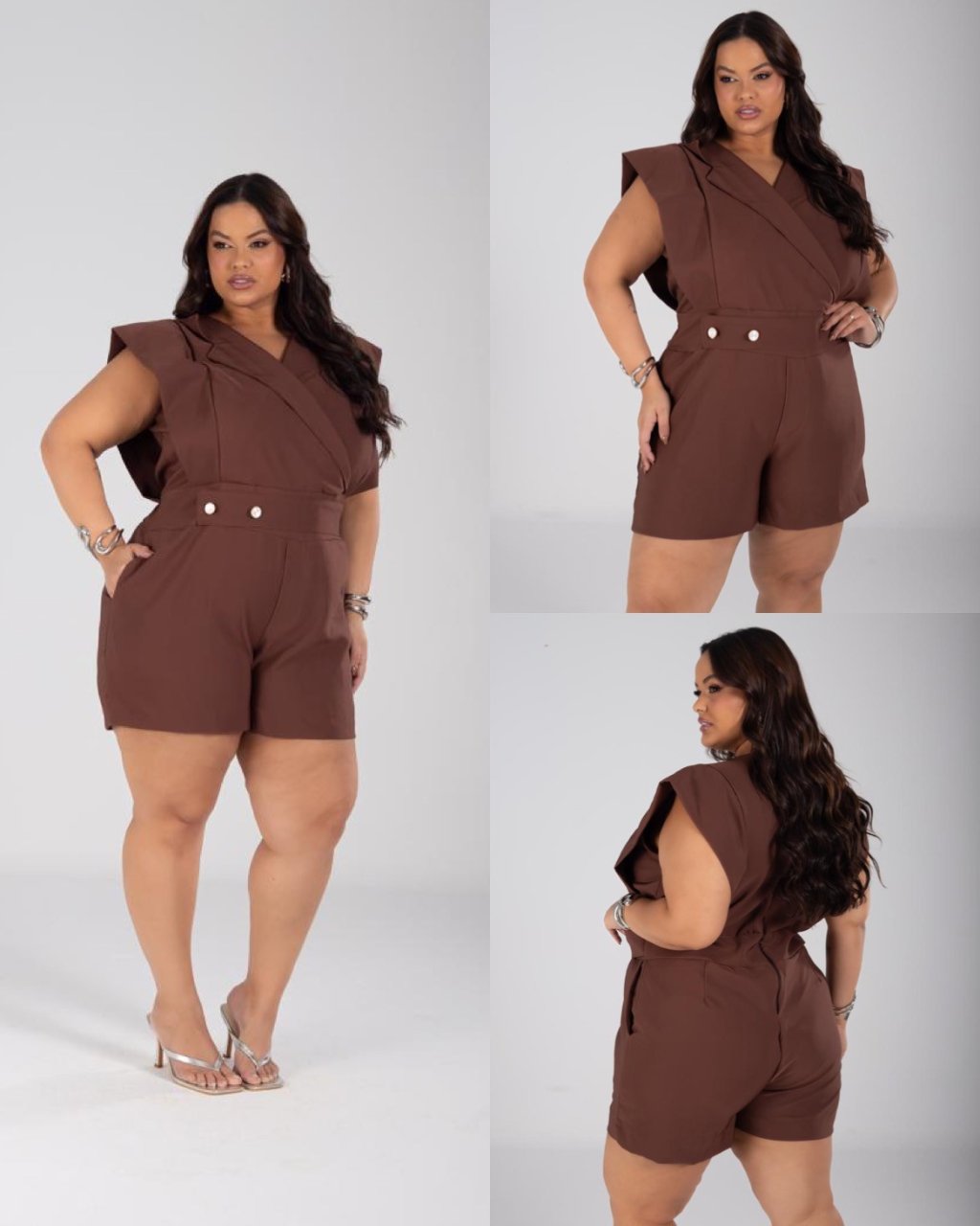 Macaquinho PLUSSIZE 48/50