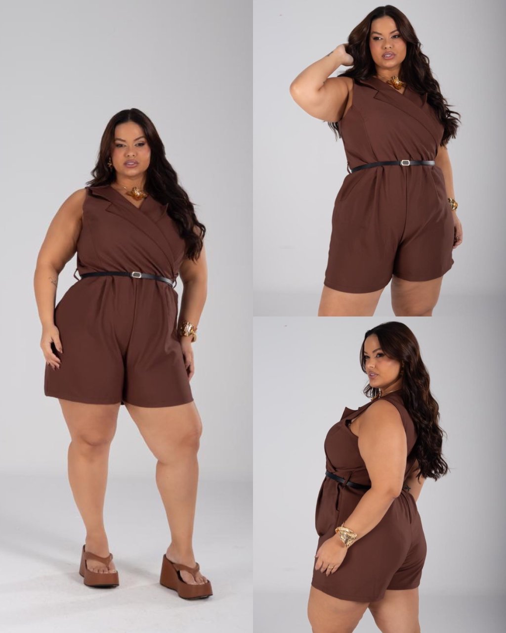 Macaquinho PLUSSIZE 48/50