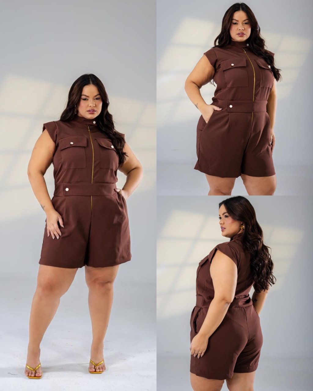 Macaquinho PLUSSIZE 48/50