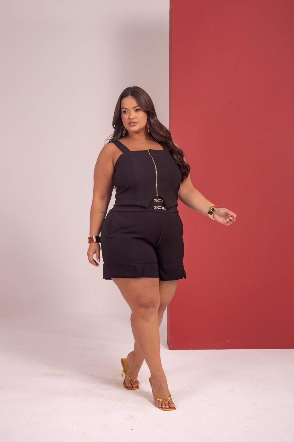 Conjunto short PLUSSIZE 48/50