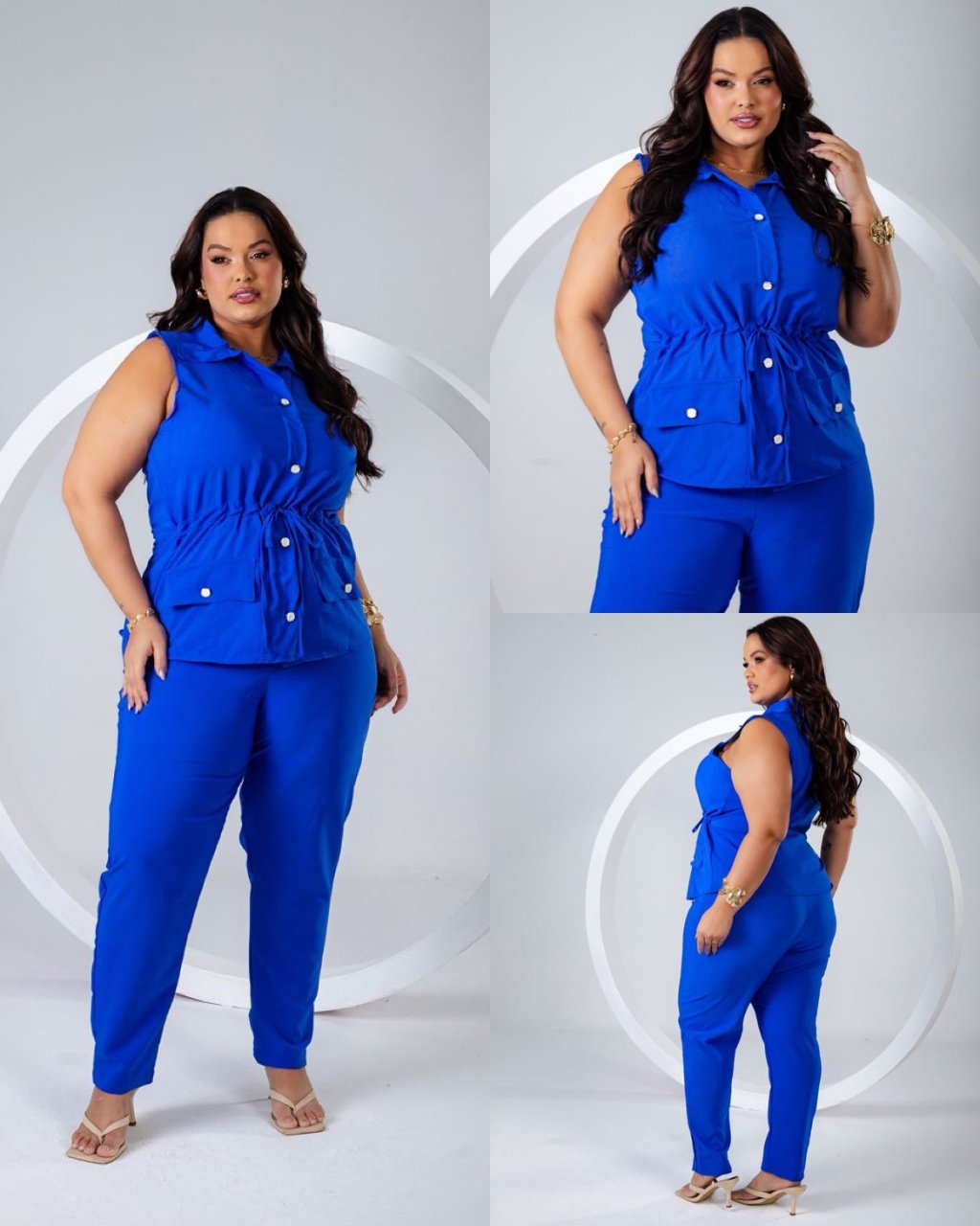 Conjunto calça PLUSSIZE ref2754