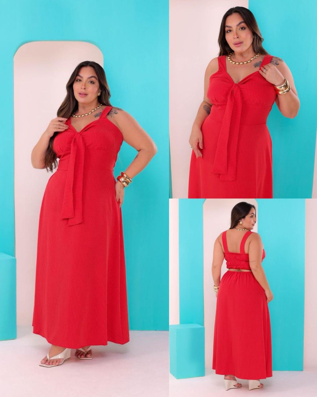 Vestido longo MIDSIZE 44/46 ref2762