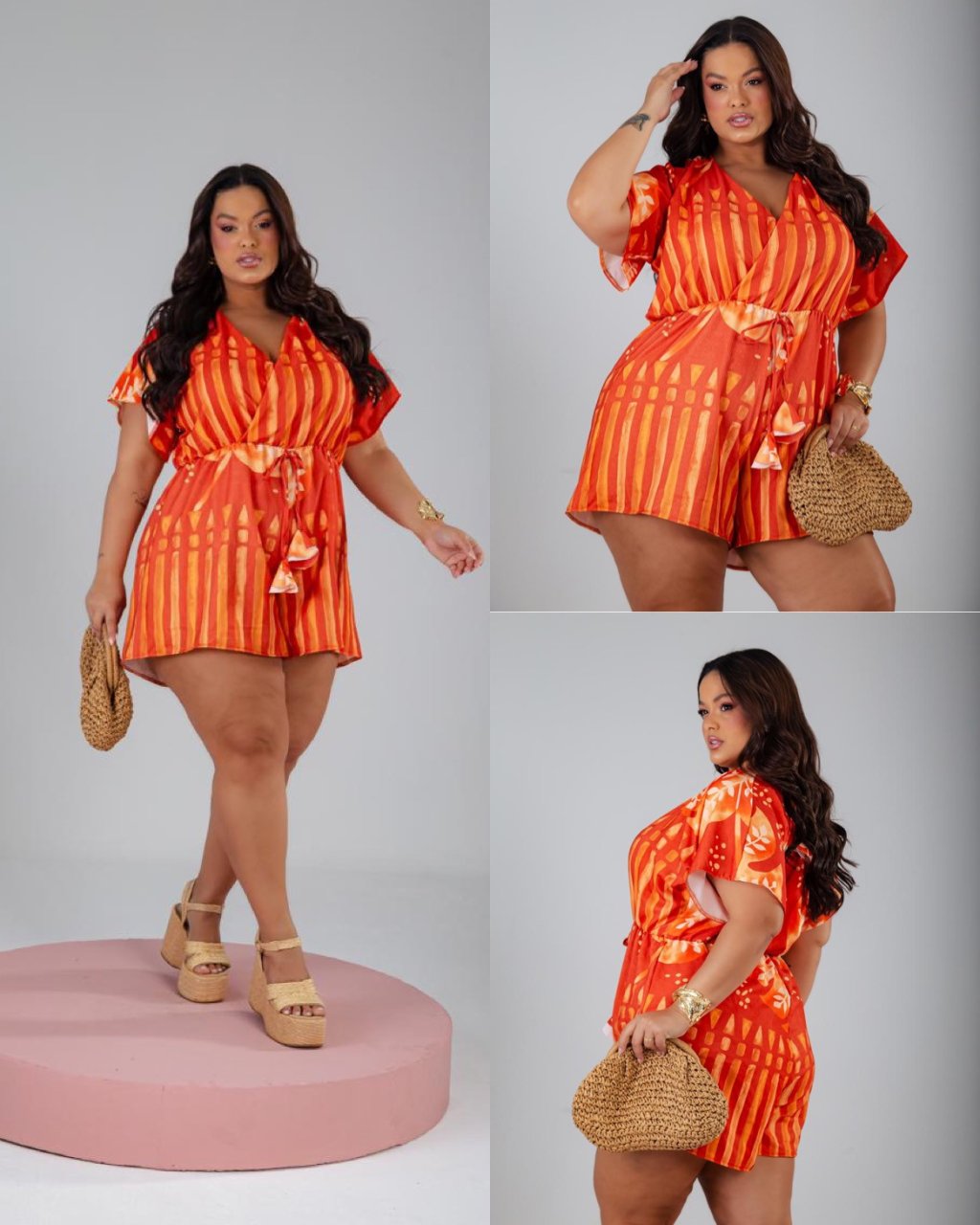 Macaquinho PLUSSIZE 48/50 ref 2765