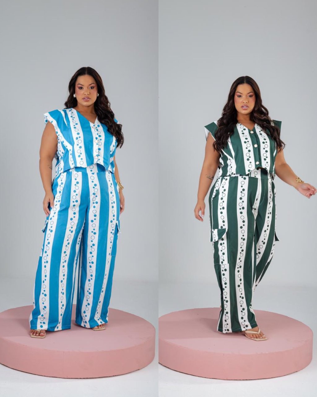 Conjunto calça PLUSSIZE 48/50 ref2767