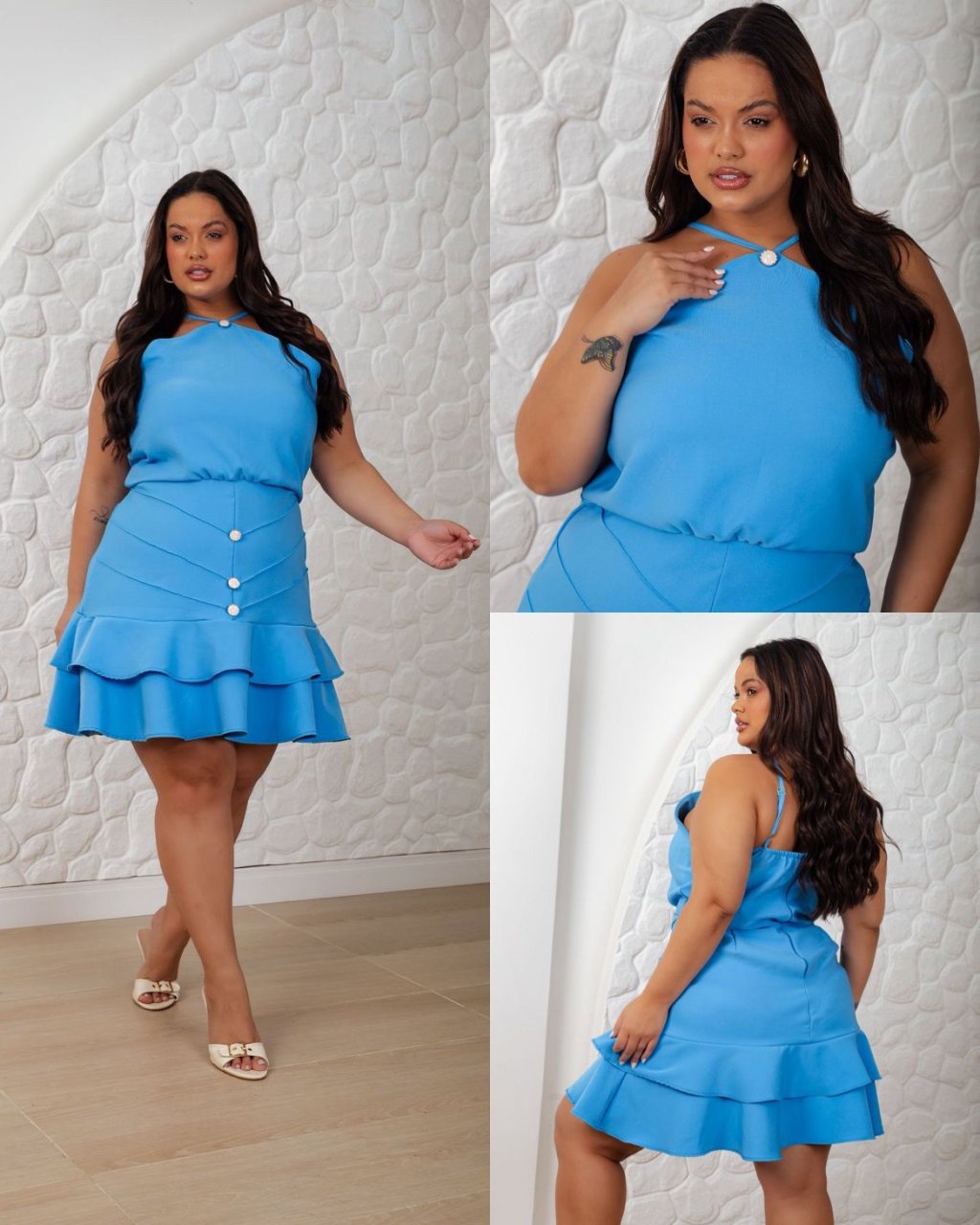 Vestido PLUSSIZE ref2801