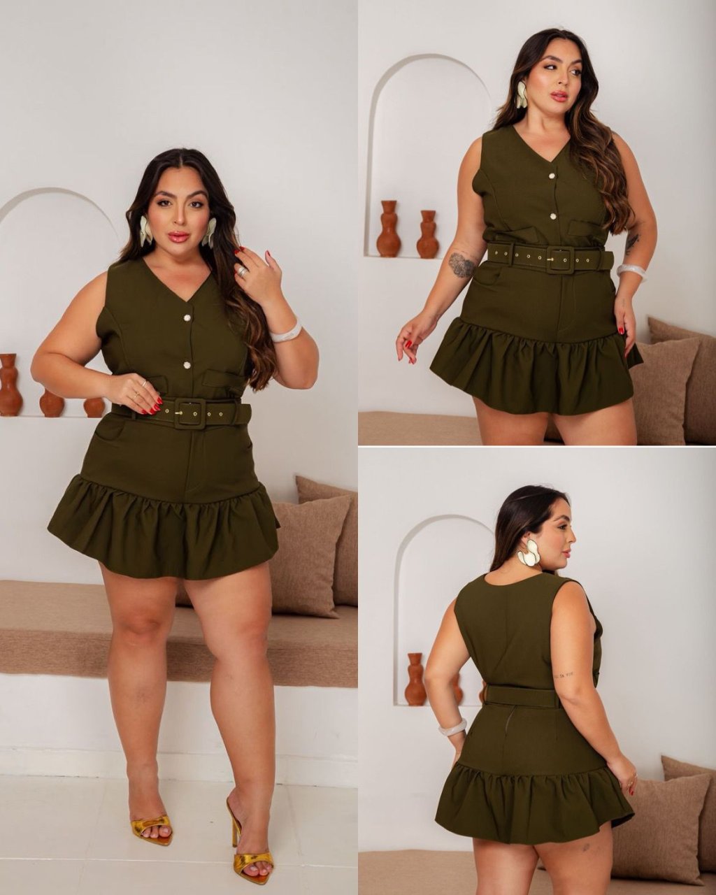 Conjunto de short MIDSIZE 44/46ref2823