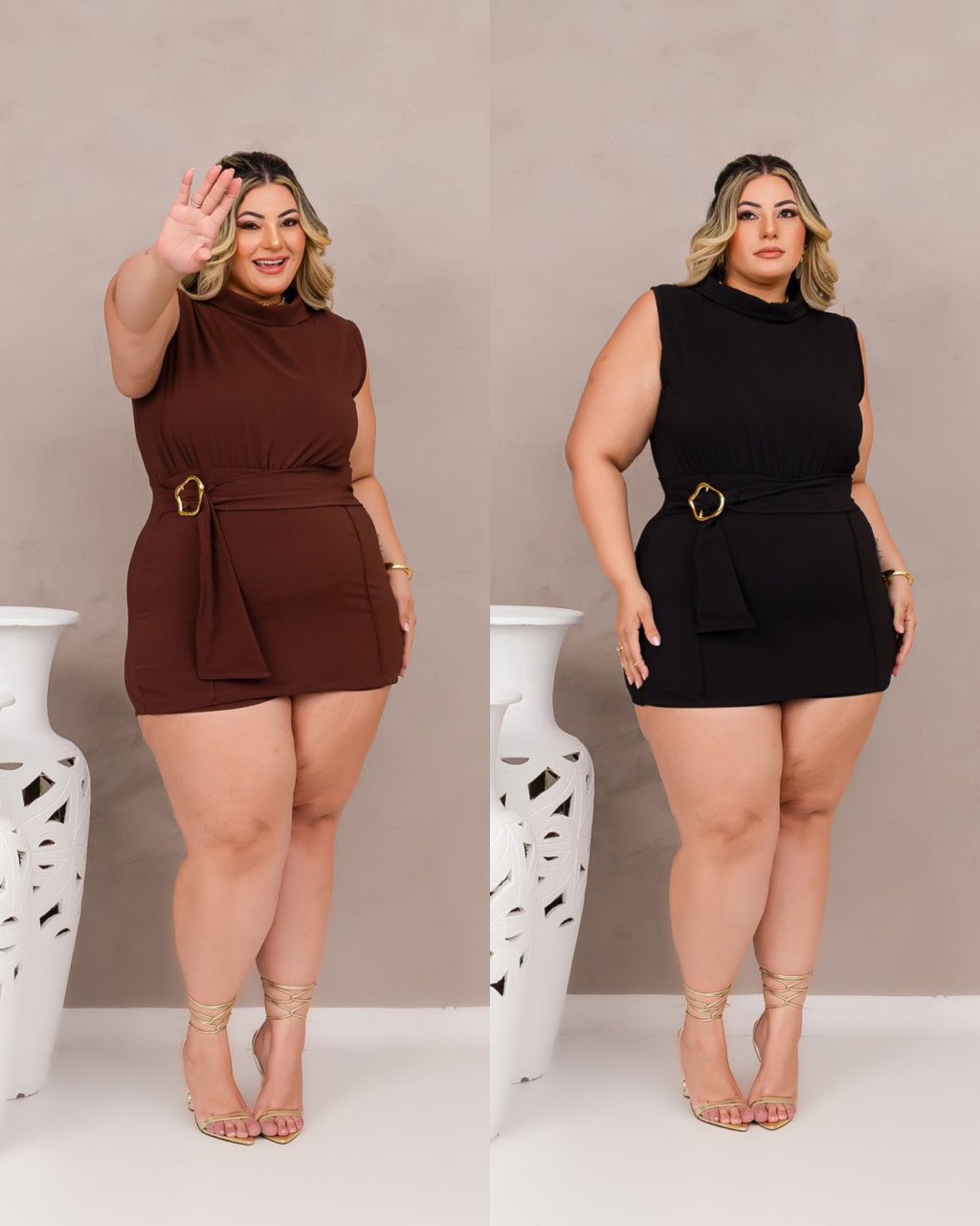 Macaquinho 48/50 PLUSSIZE REF2843