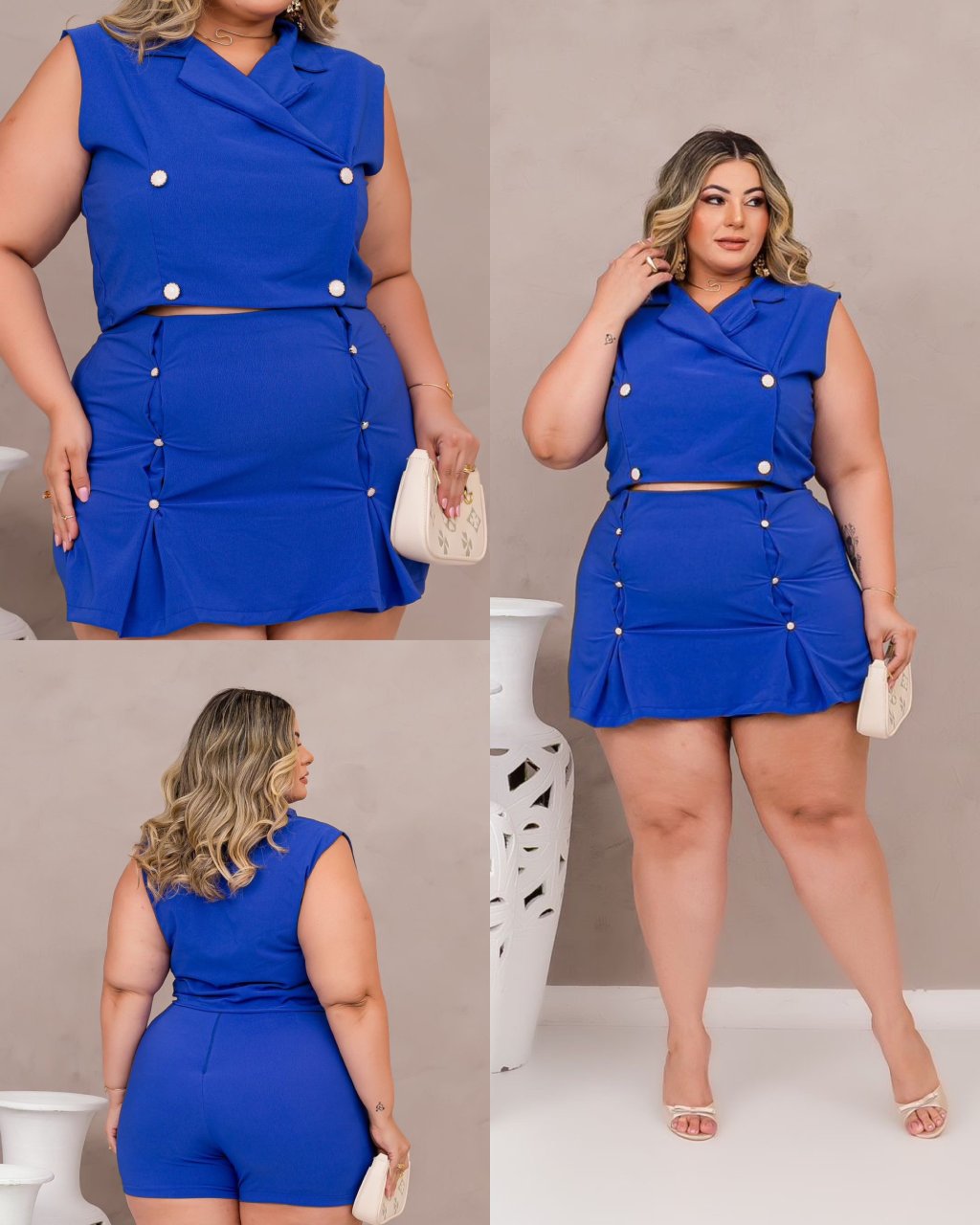 Conjunto PLUS SIZE 48/50 Ref: 2846