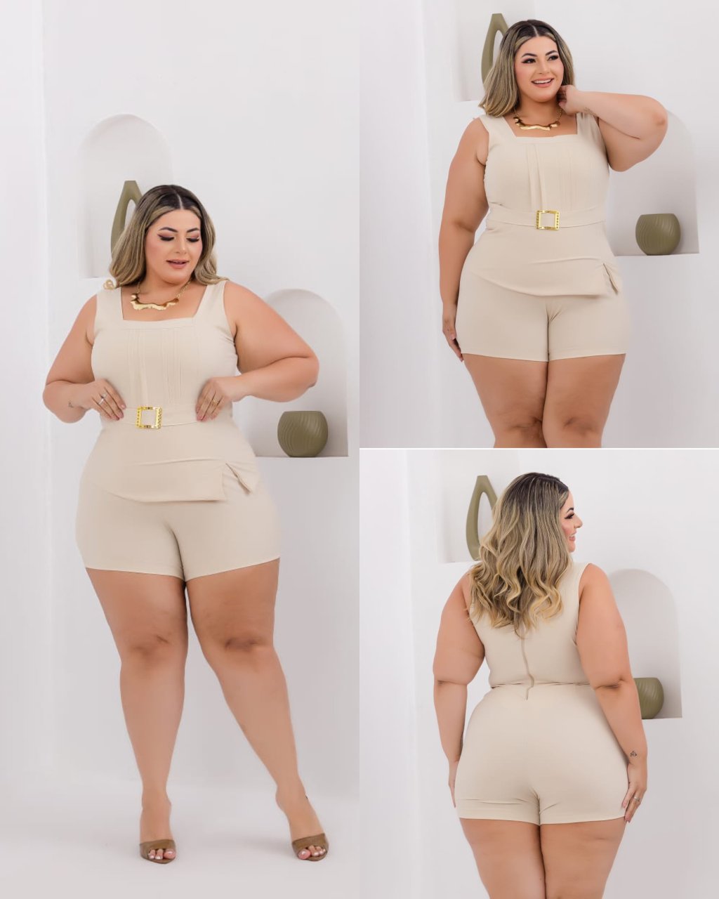 Macaquinho PLUSSIZE 48/50 ref2872