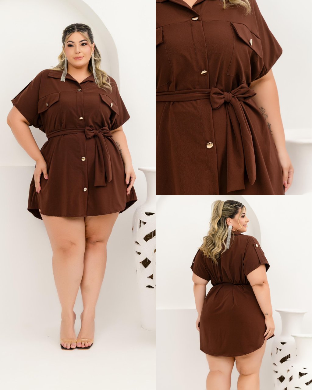 Vestido PLUSSIZE 48/50 ref2882