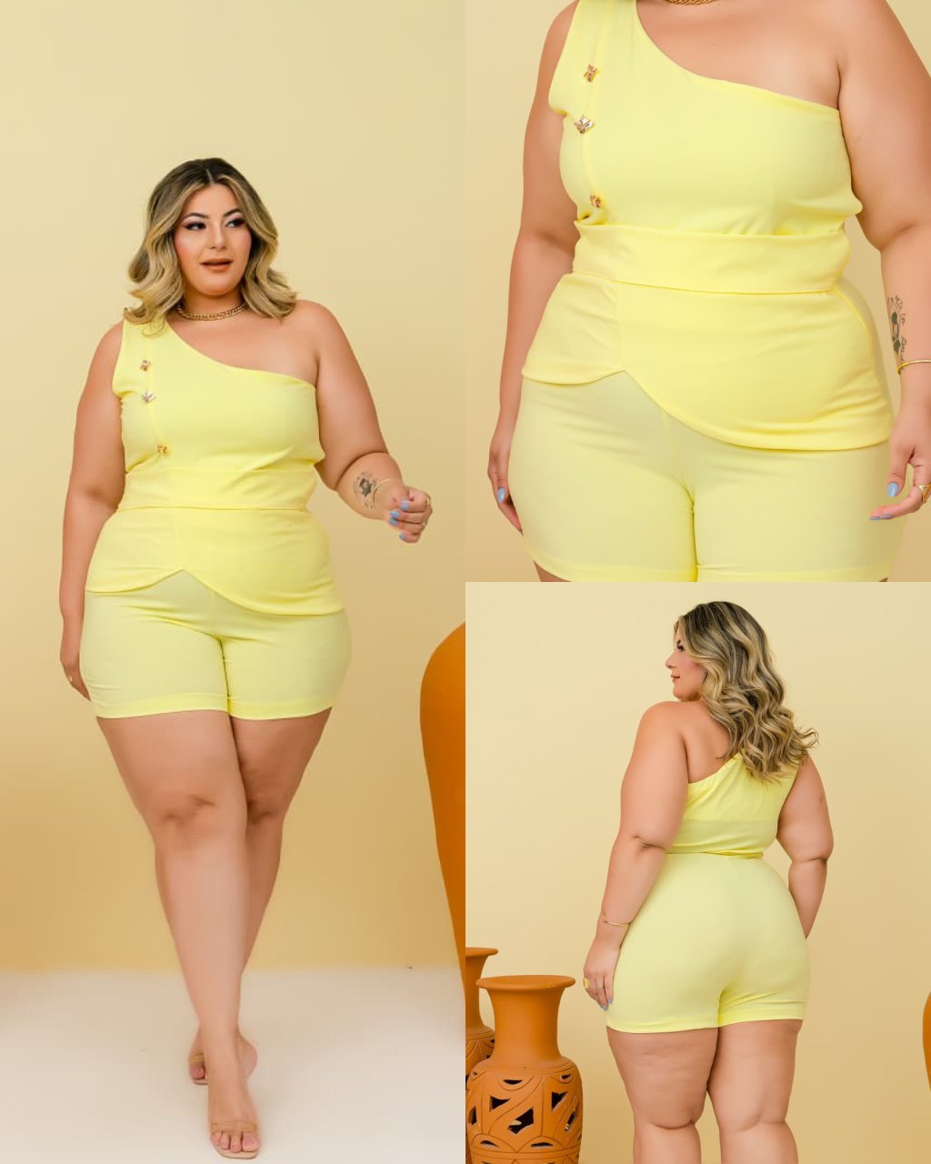 Macaquinho PLUSSIZE 48/50 ref2894