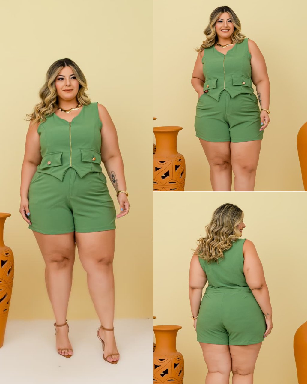 Conjunto PLUSSIZE 48/50 ref 2895