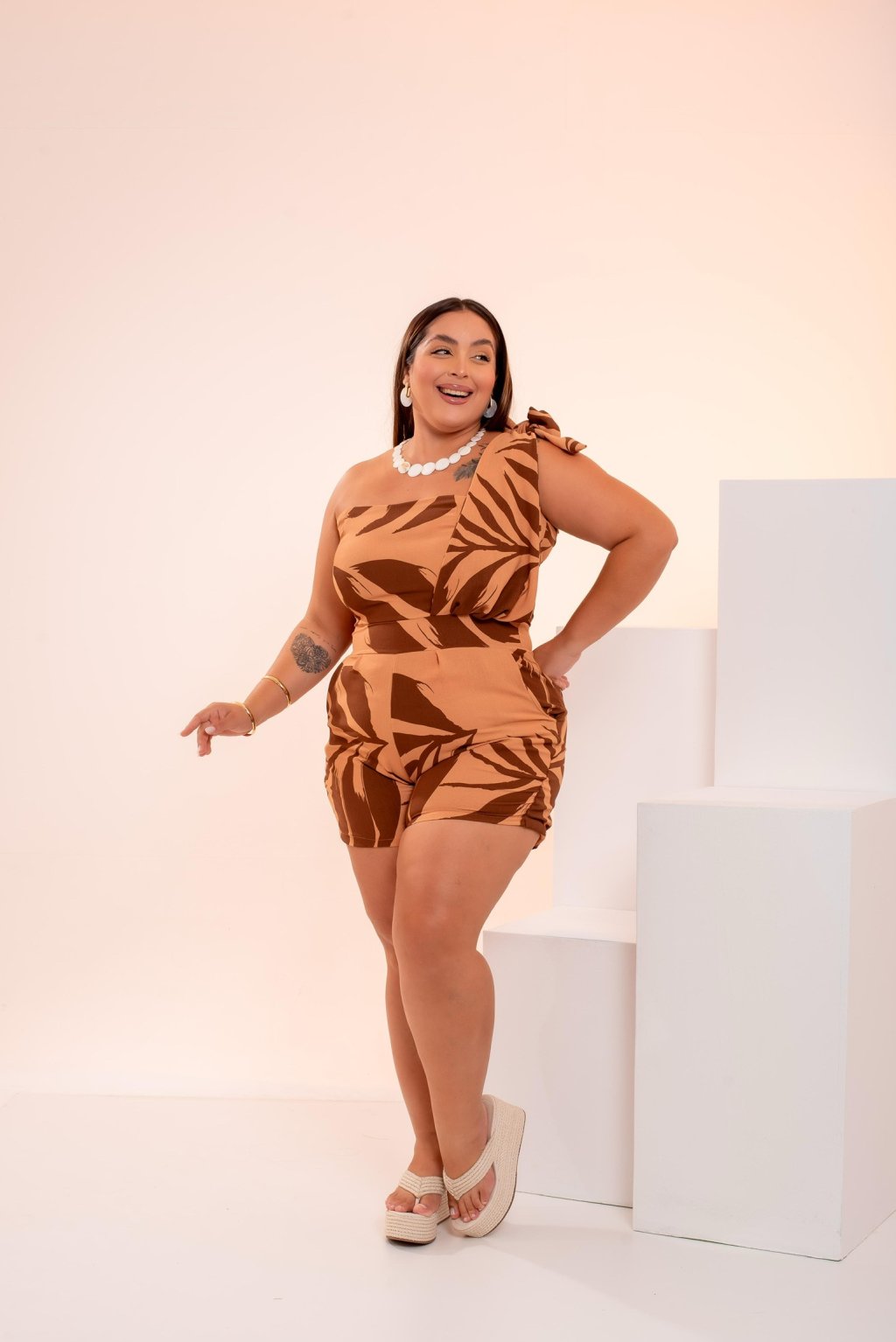 Macaquinho MIDSIZE 1 alça com detalhe ref2189