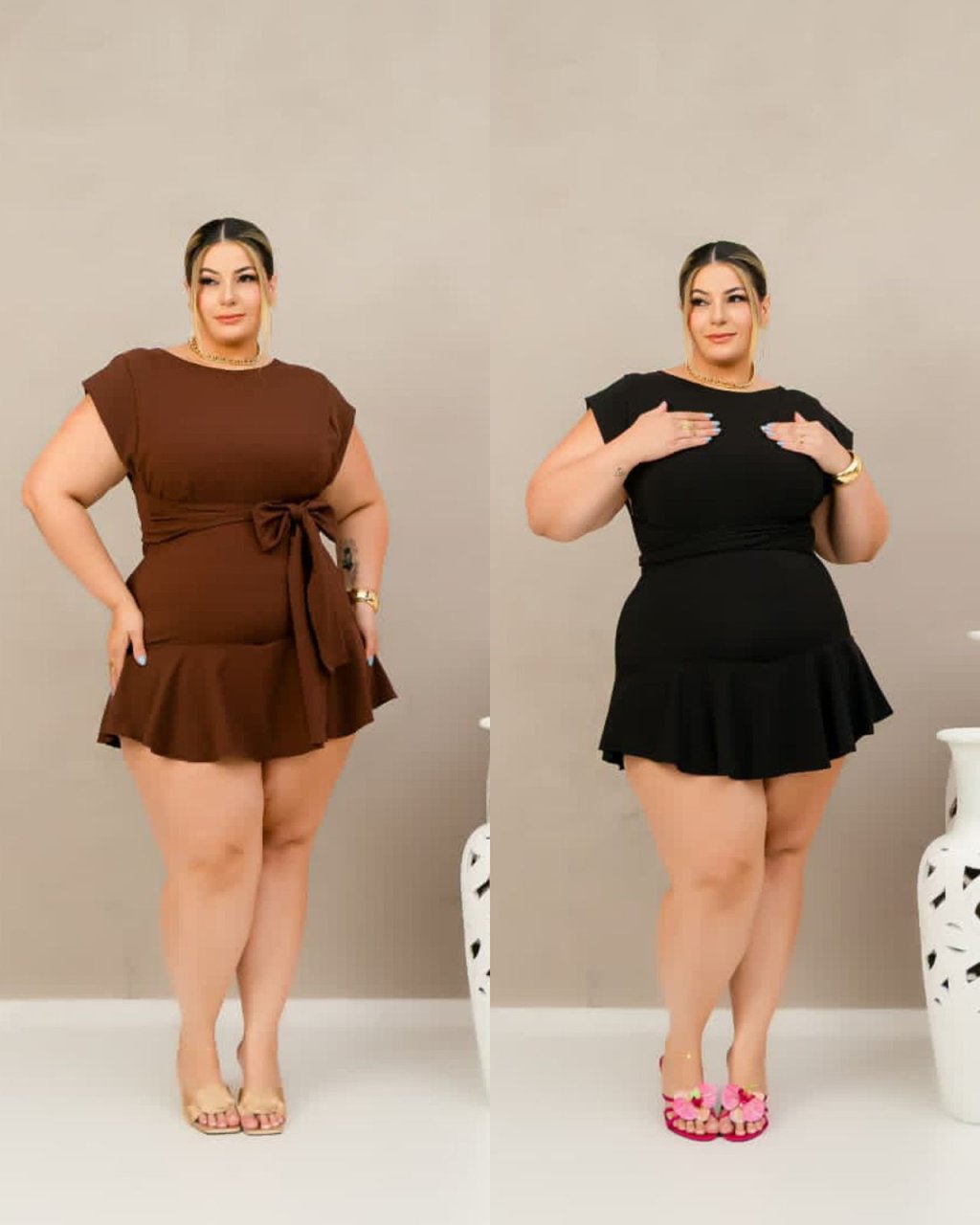 Macaquinho 48/50 PLUSSIZE REF2923