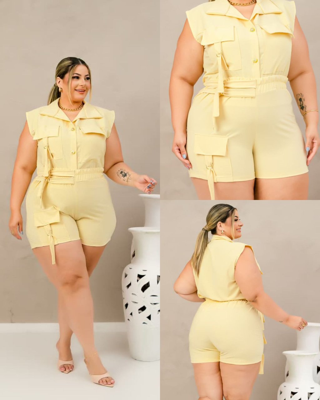 Conjunto 48/50 PLUSSIZE ref2924