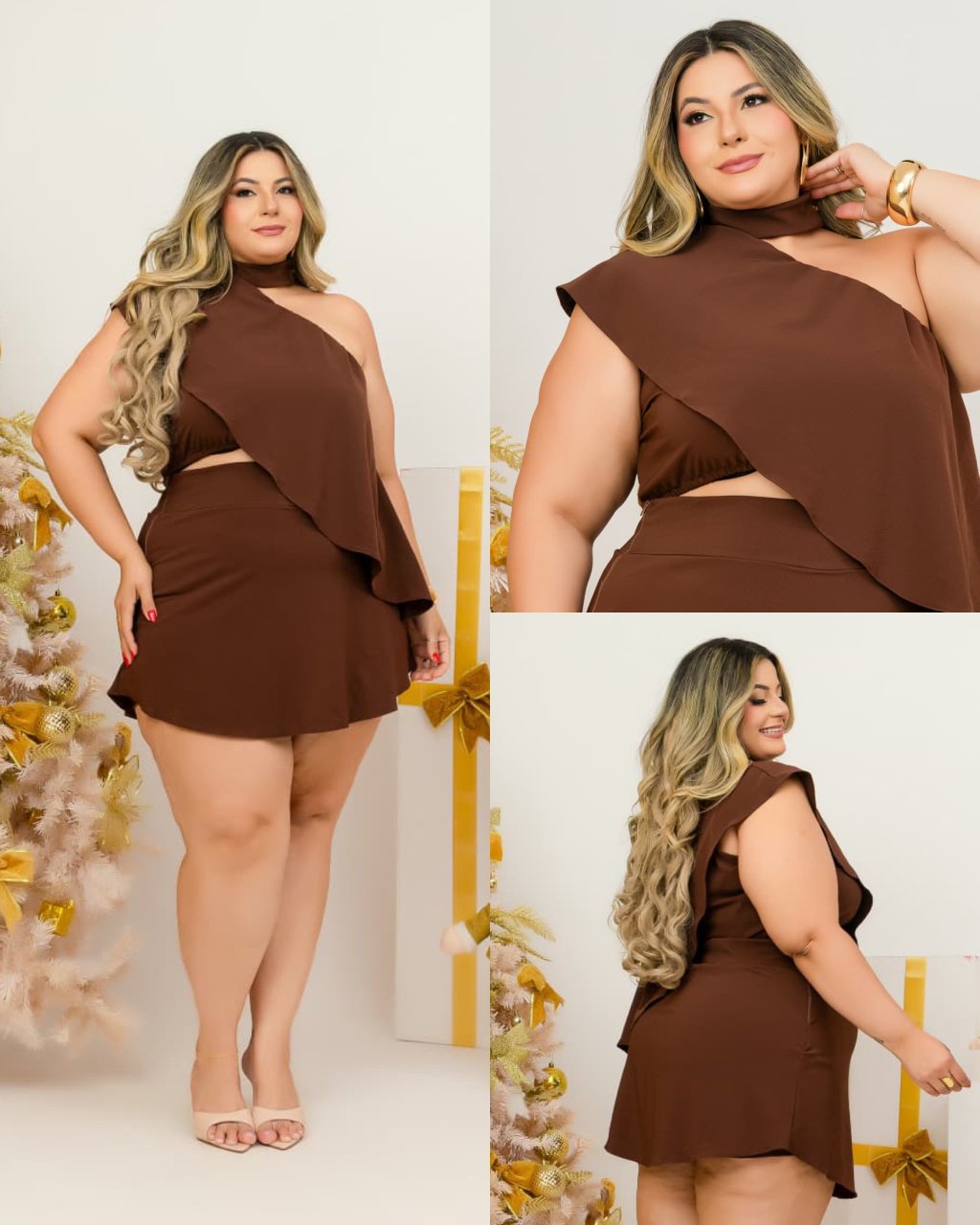 Conjunto 48/50 PLUSSIZE REF2937