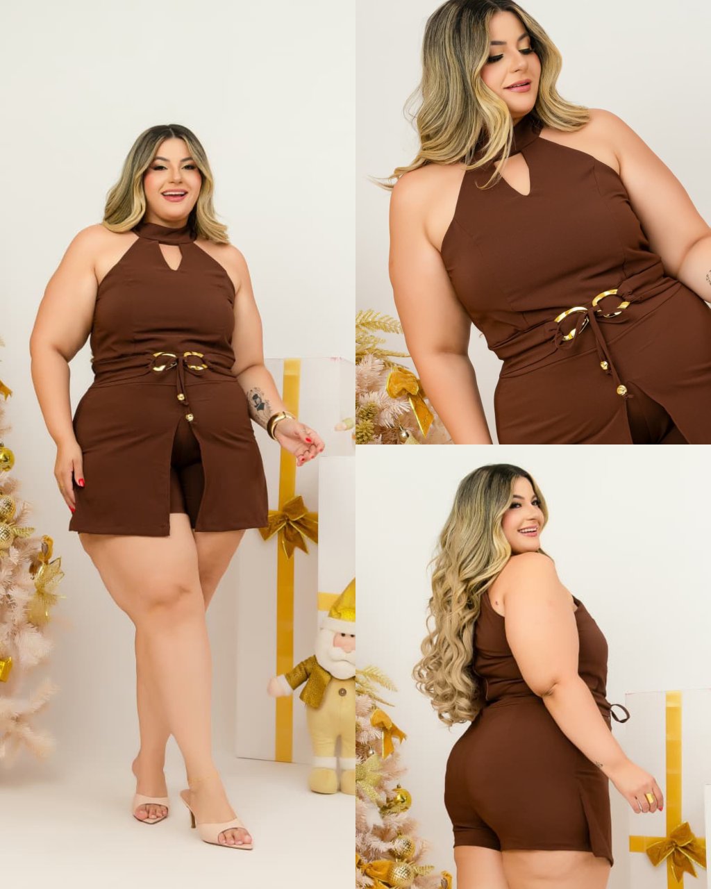 Macaquinho 48/50 PLUSSIZE REF2940