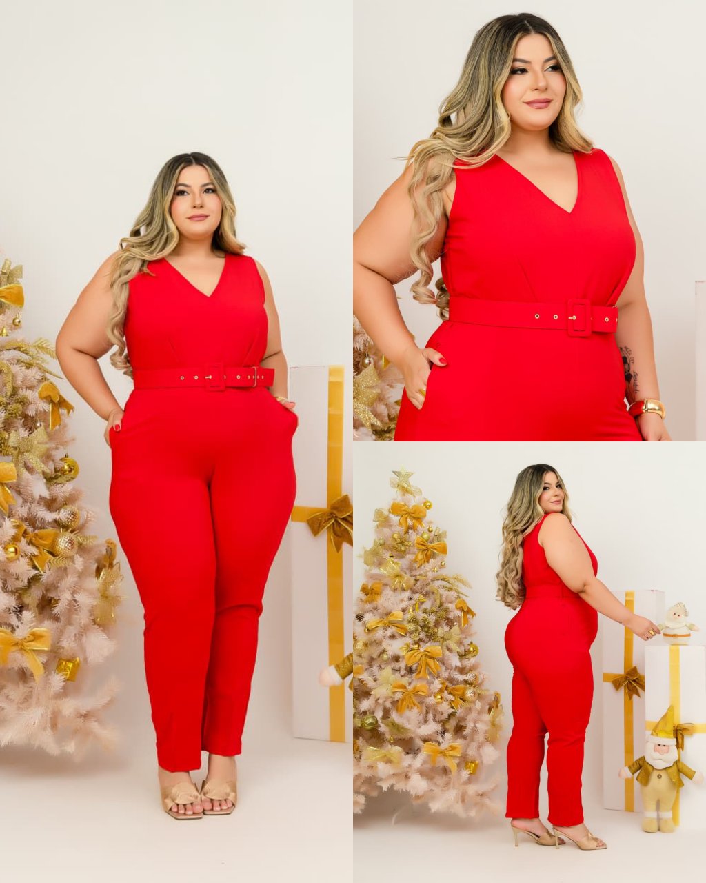 Macacão longo PLUSSIZE 48/50 ref2945