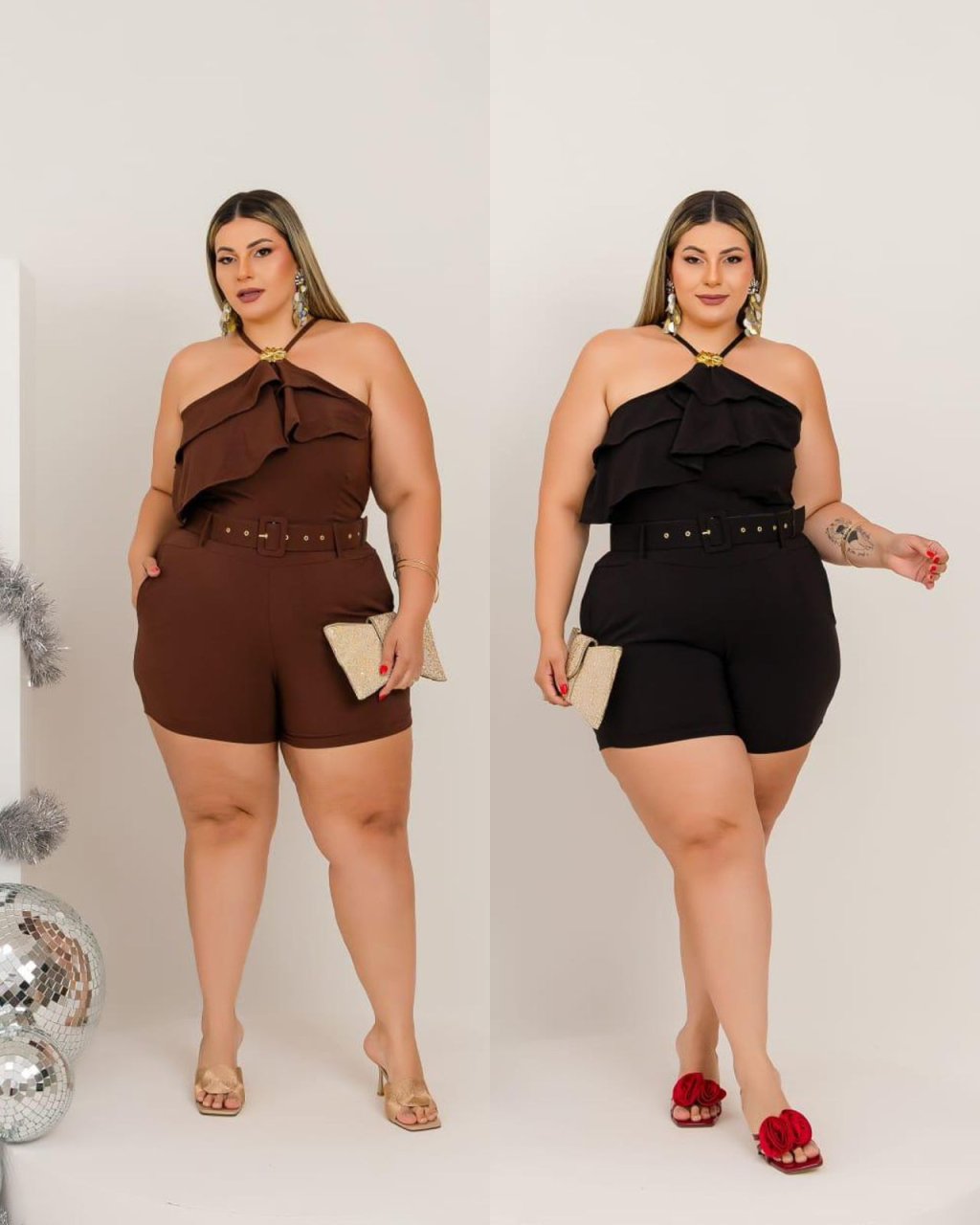 Macaquinho babadinho PLUSSIZE 48/50. REC: 2960