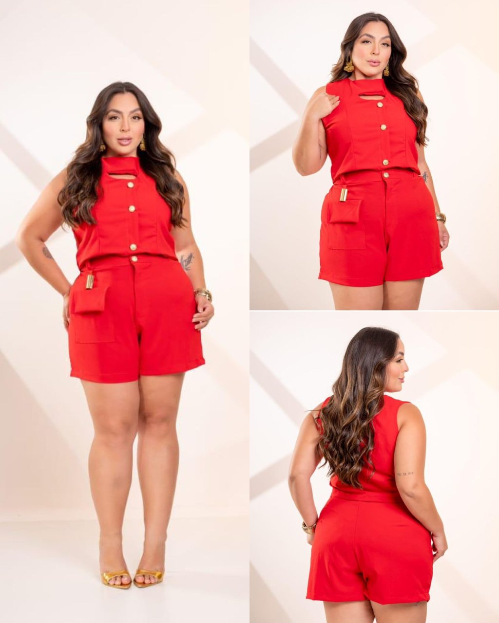 Conjunto de short Midsize 44/46 Ref: 2965