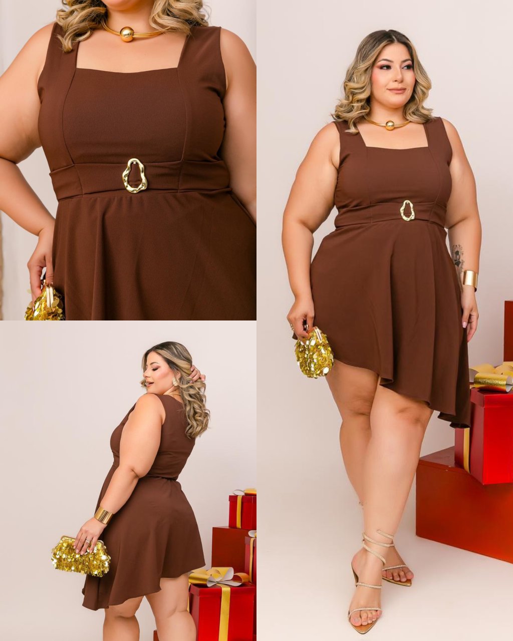 Vestido. PLUSSIZE 48/50. Ref: 2972