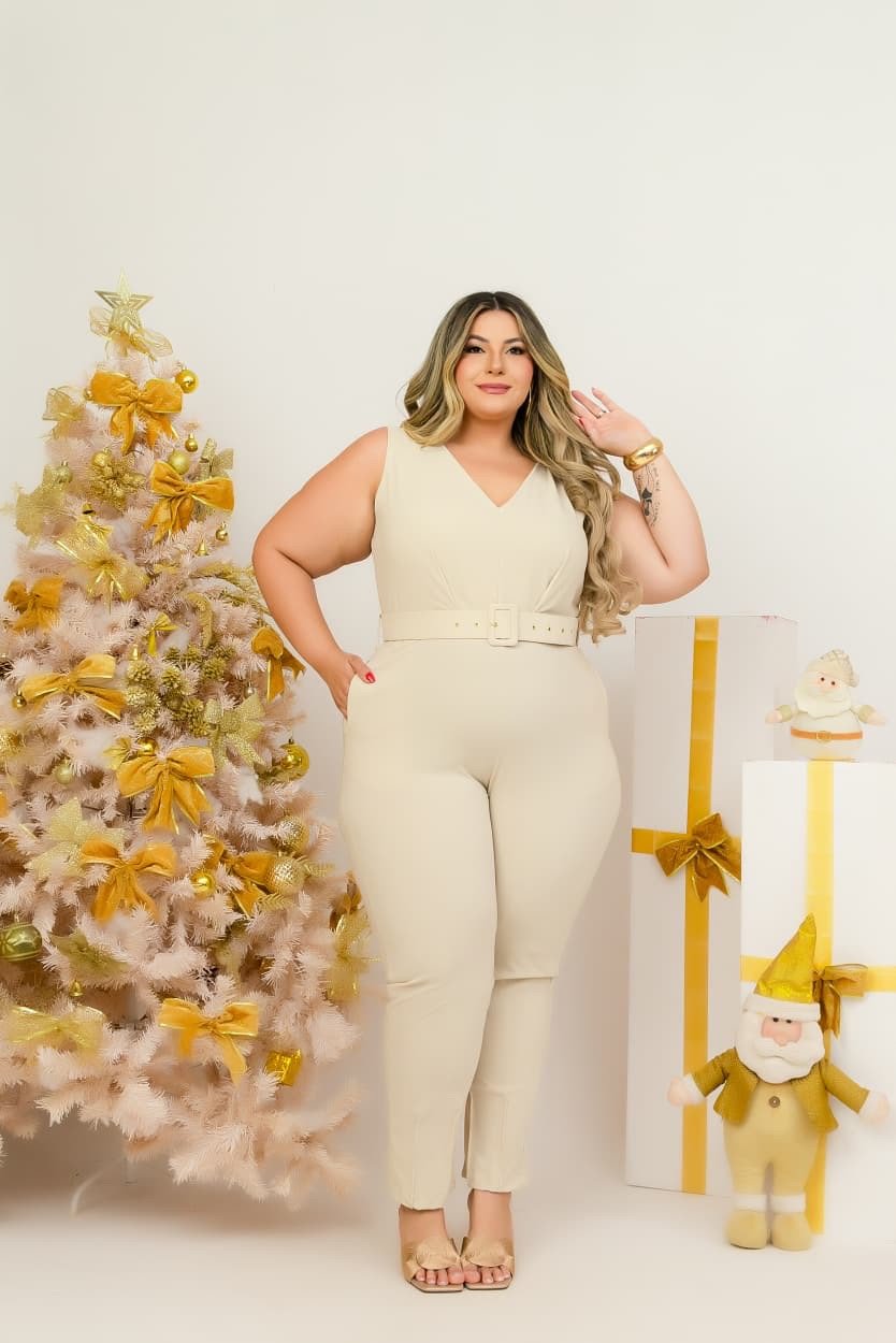 Macacão longo PLUSSIZE 48/50 ref2945