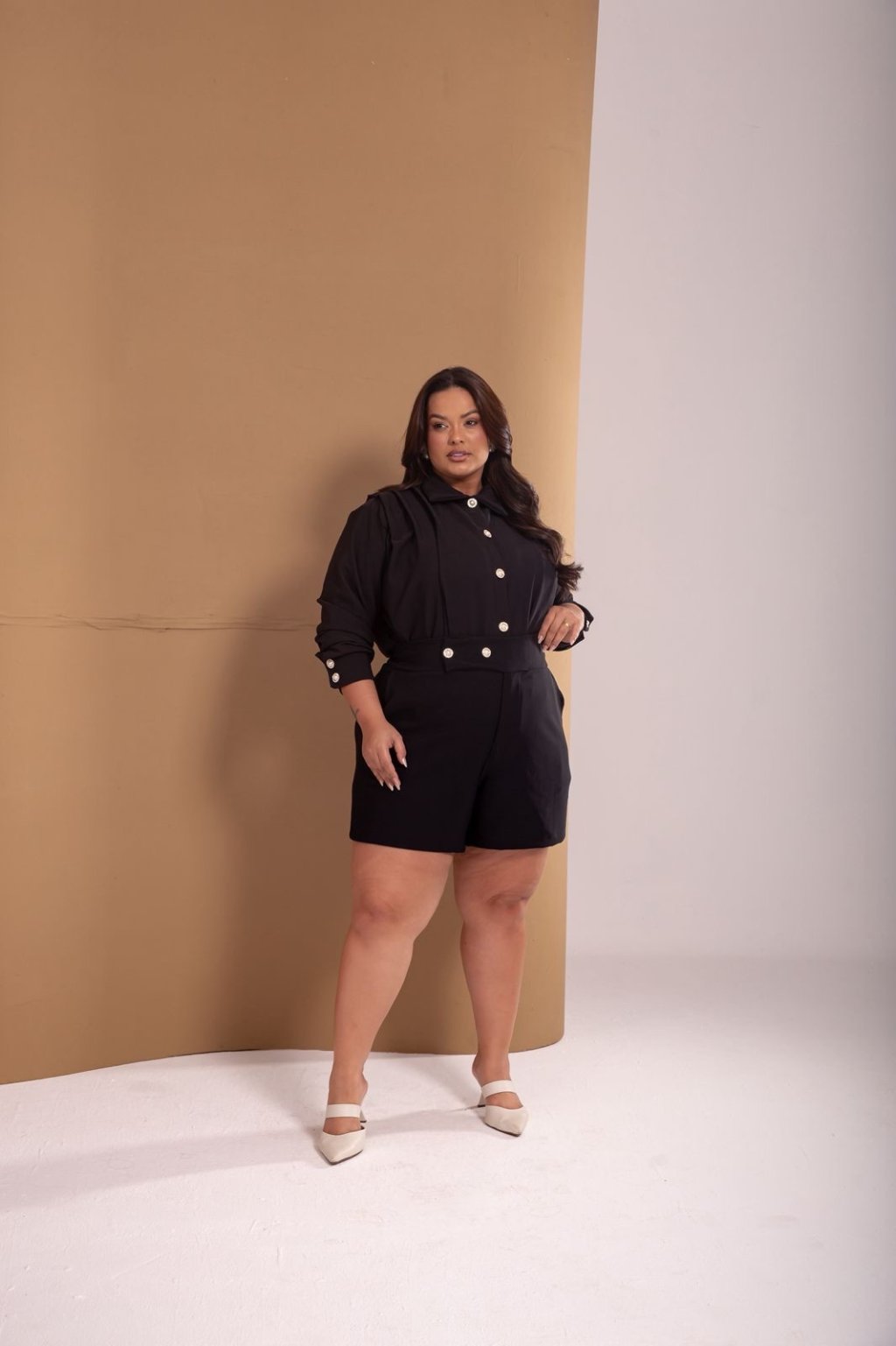 Conjunto short PLUSSIZE 48/50