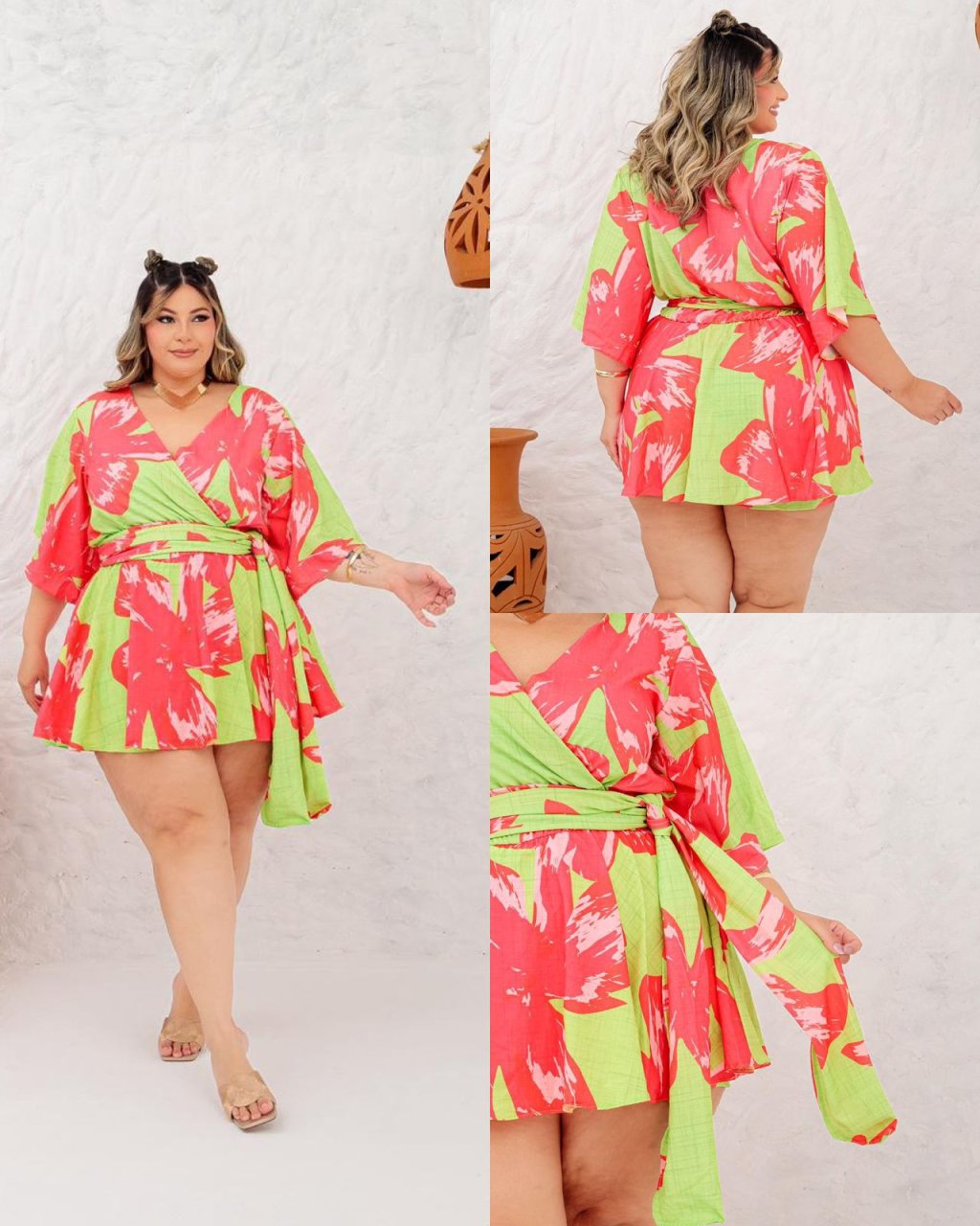 Macaquinho Plussize 48/50