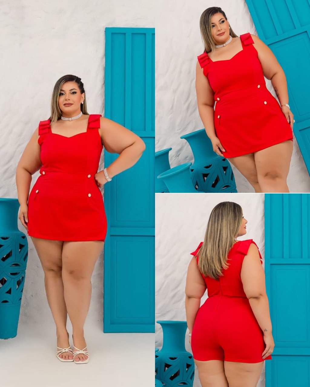 Macaquinho Plussize 48/50