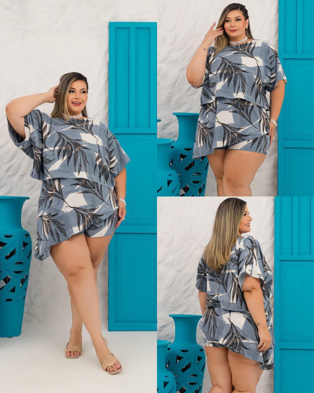 Macaquinho Plussize 48/50