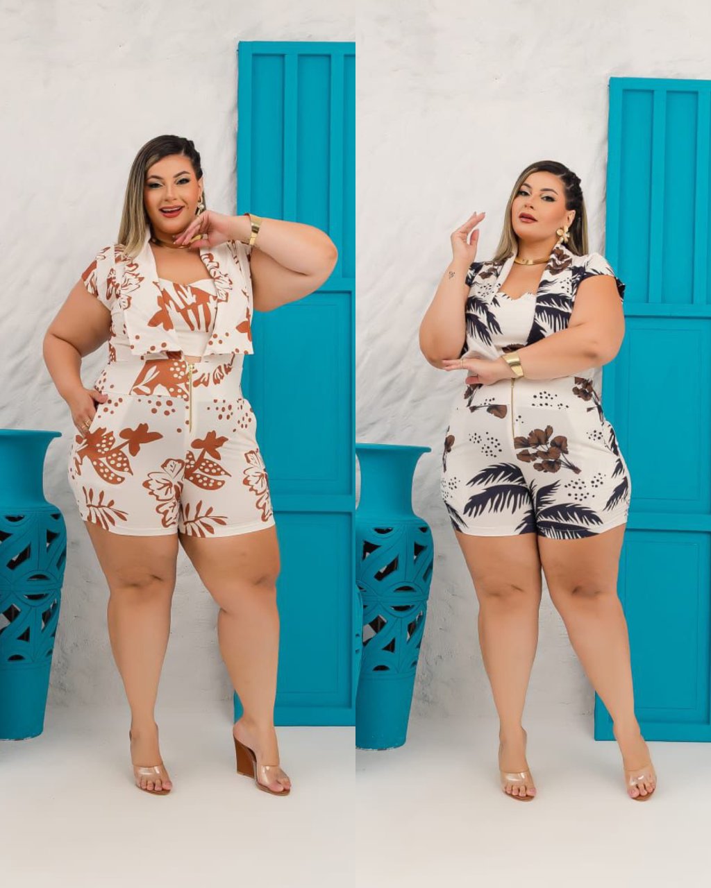 Macaquinho Plussize 48/50
