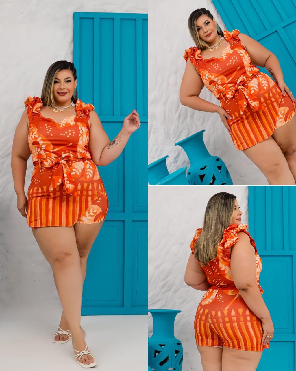 Macaquinho Plussize 48/50