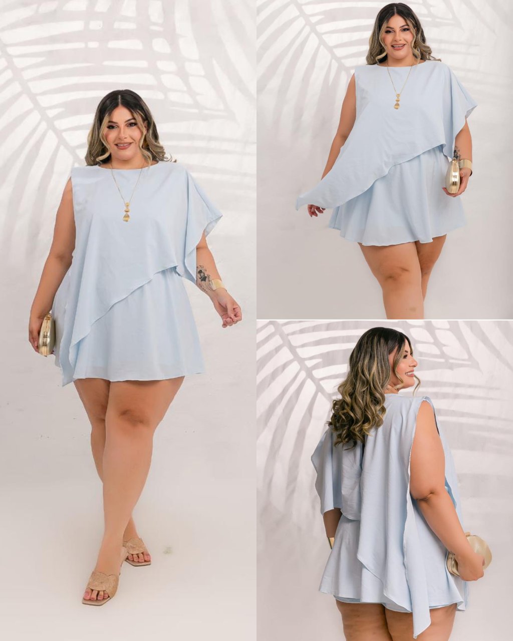 Macaquinho Plussize 48/50