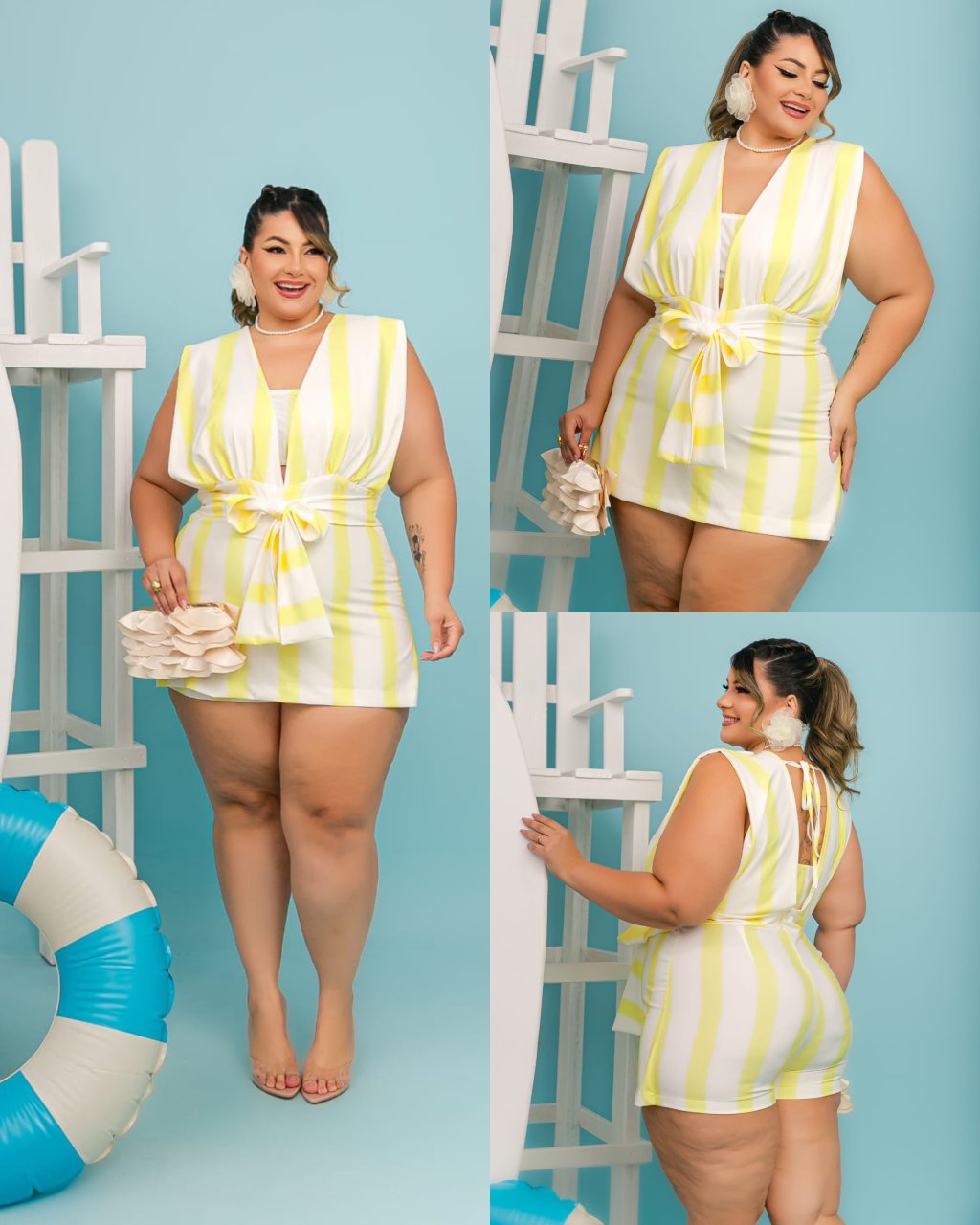 Macaquinho Plussize 48/50