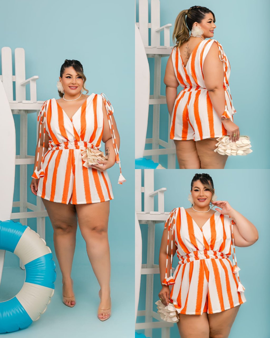 Macaquinho Plussize 48/50