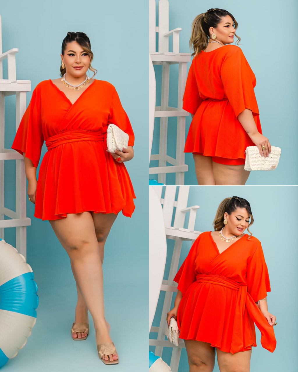 Macaquinho Plussize 48/50