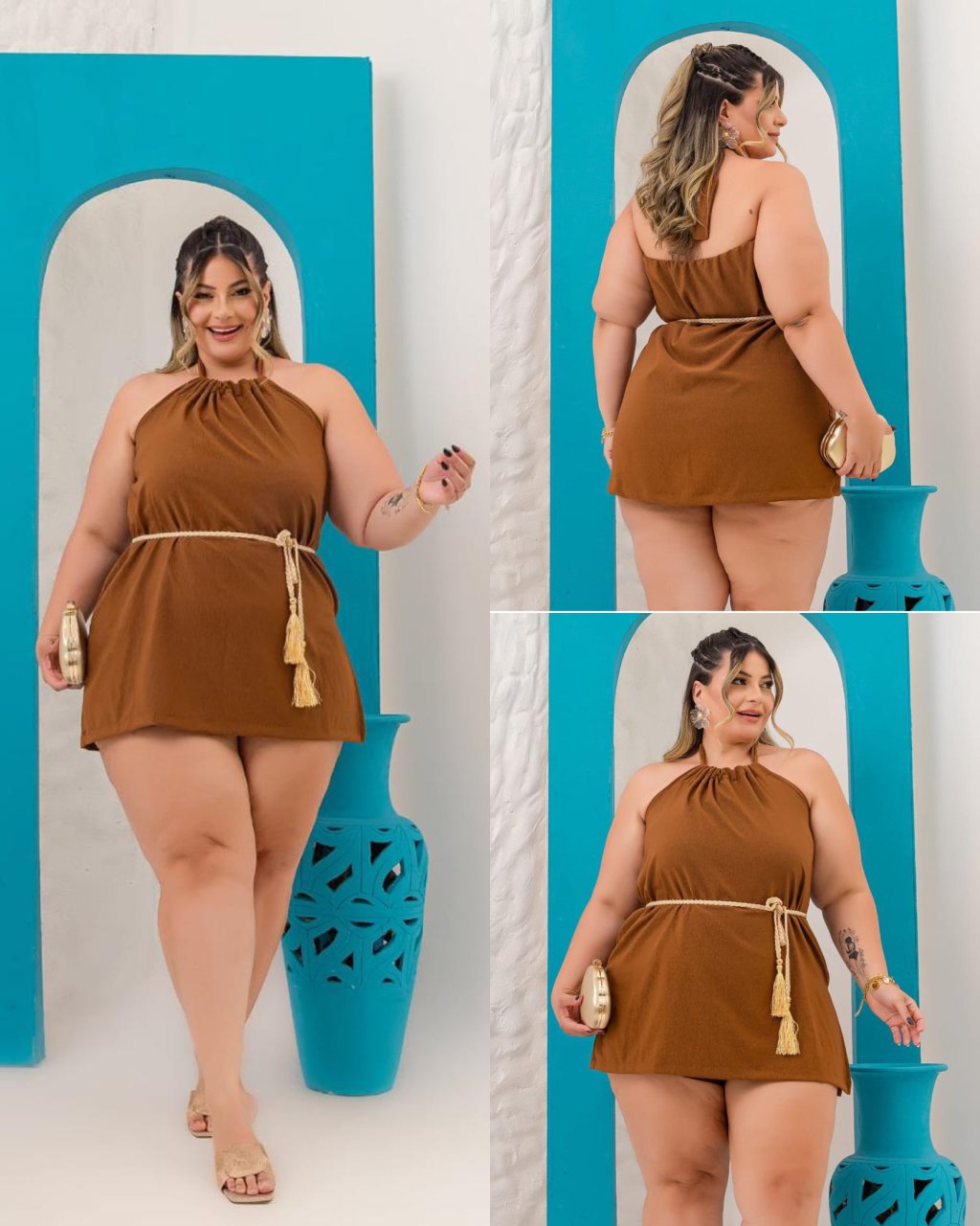 Macaquinho Plussize 48/50