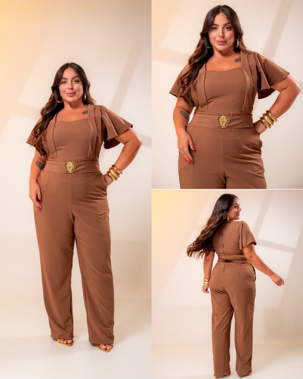 Macacão longo midsize 44/46