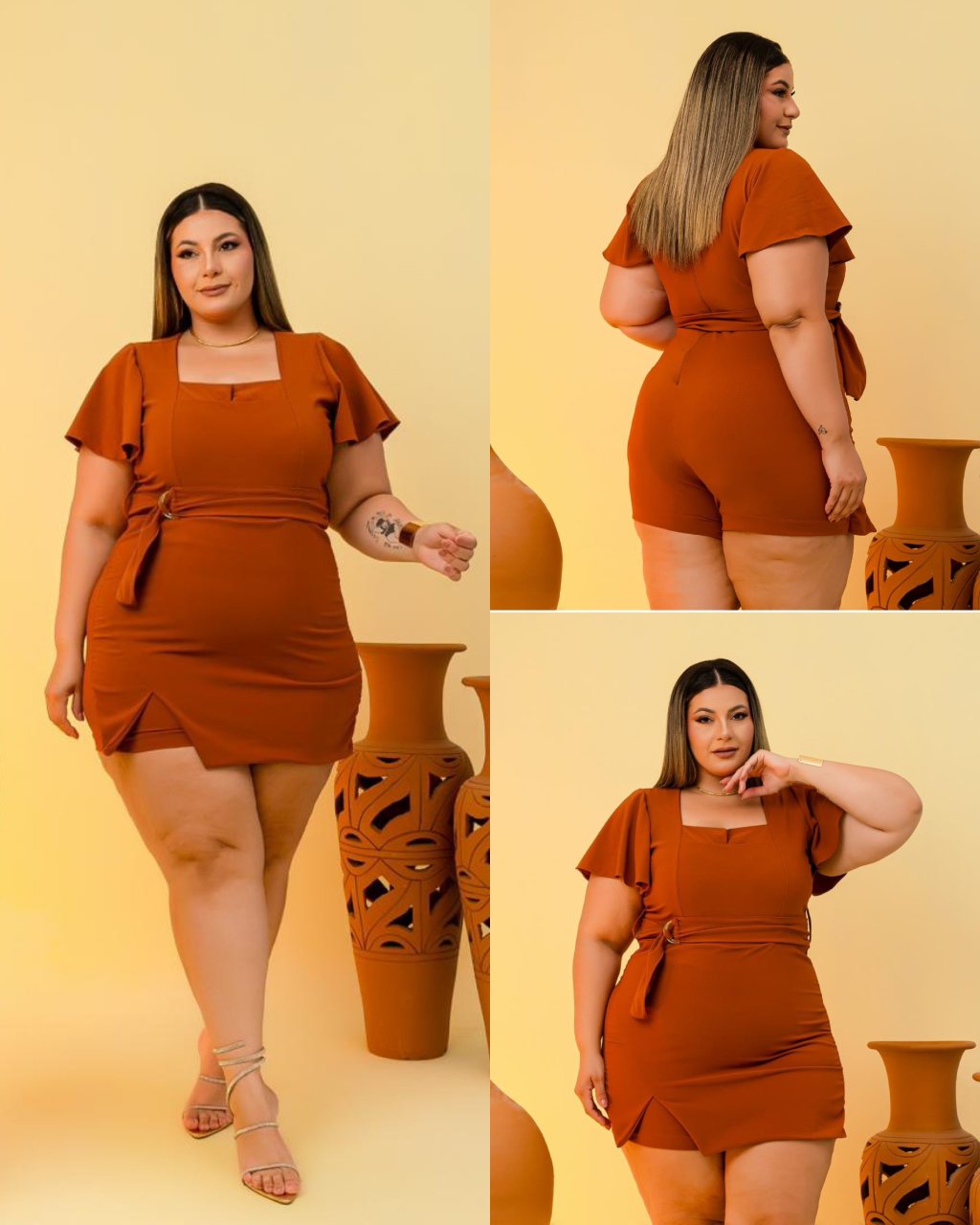 Macaquinho Plussize 48/50