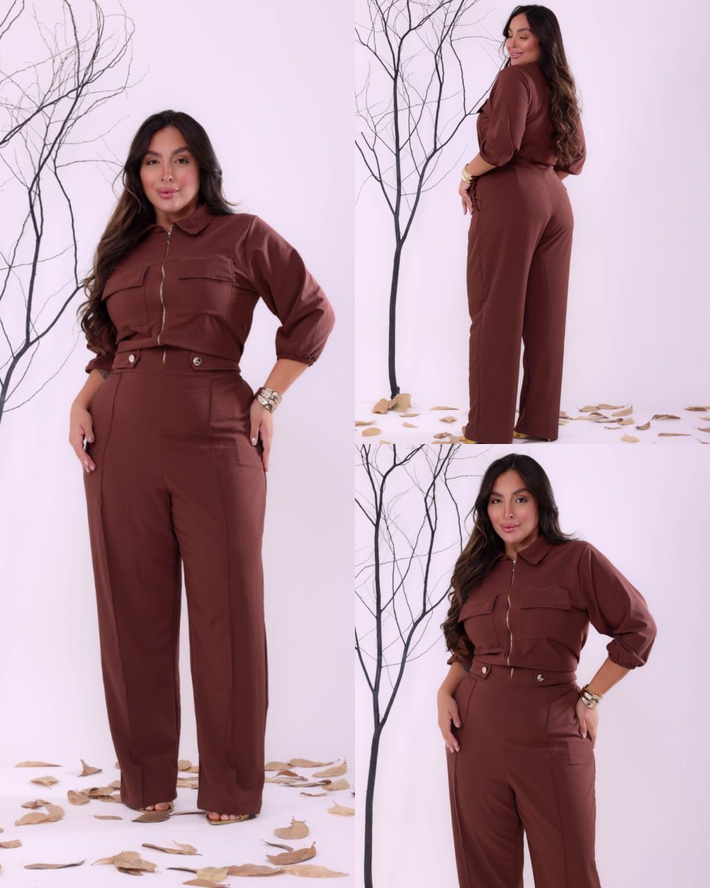 Macacão longo midsize 44/46