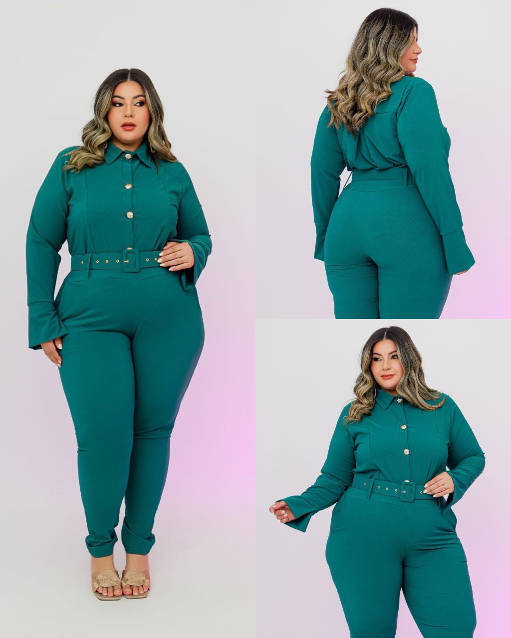 Conjunto calça Plussize 48/50